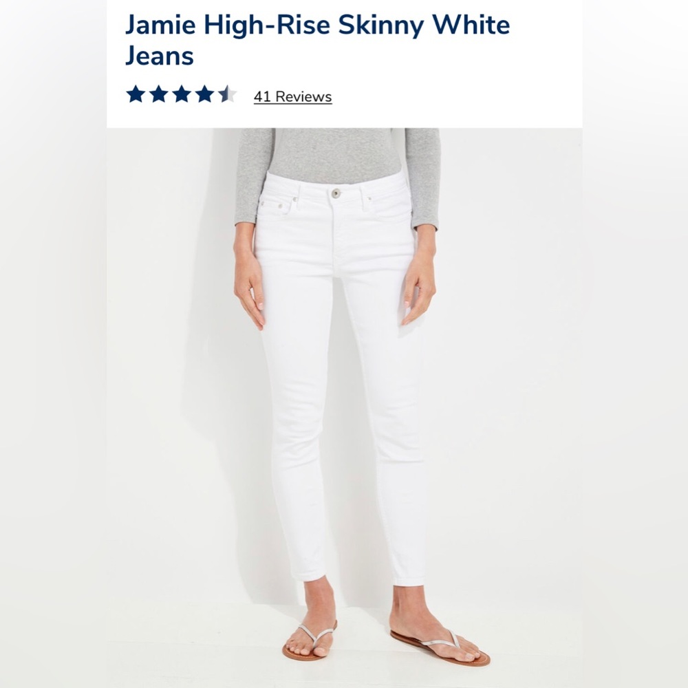 Womens White Skinny Jeans